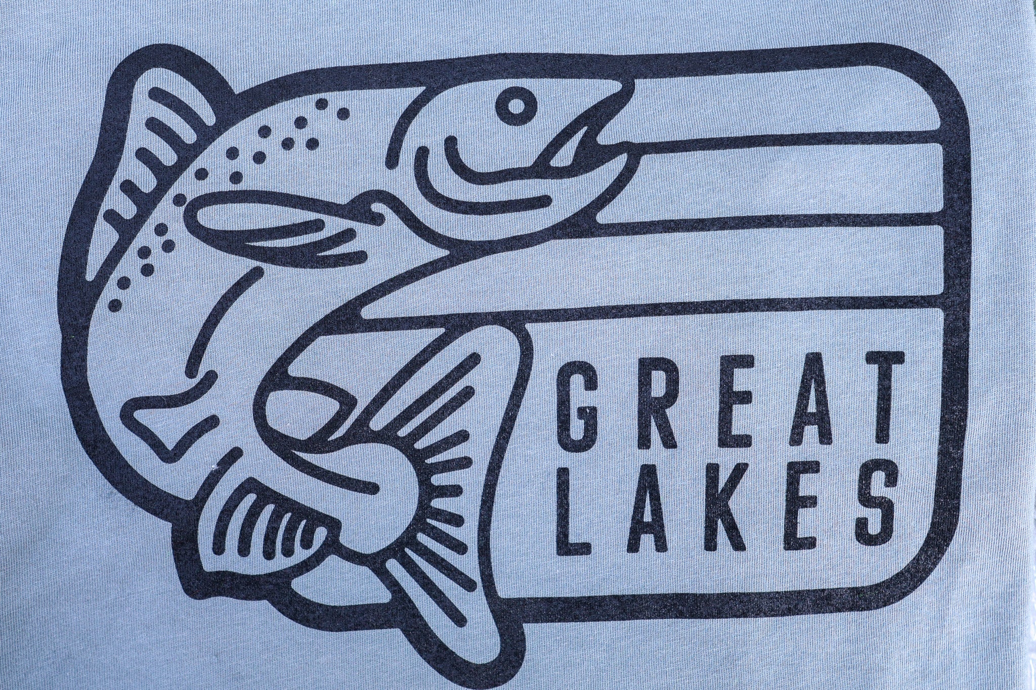 A Great Lakes Fish Tee