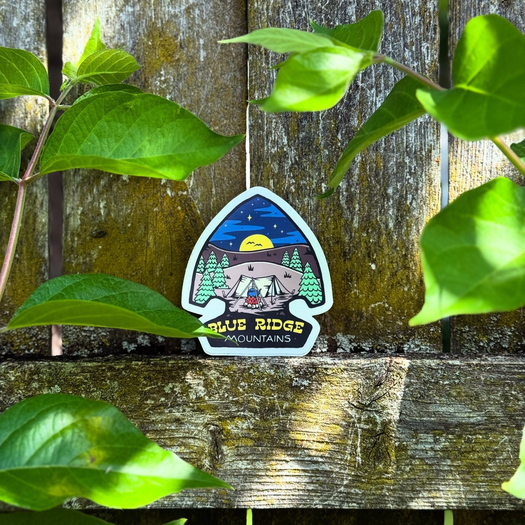 A Blue Ridge Campfire (Night) - Menottees