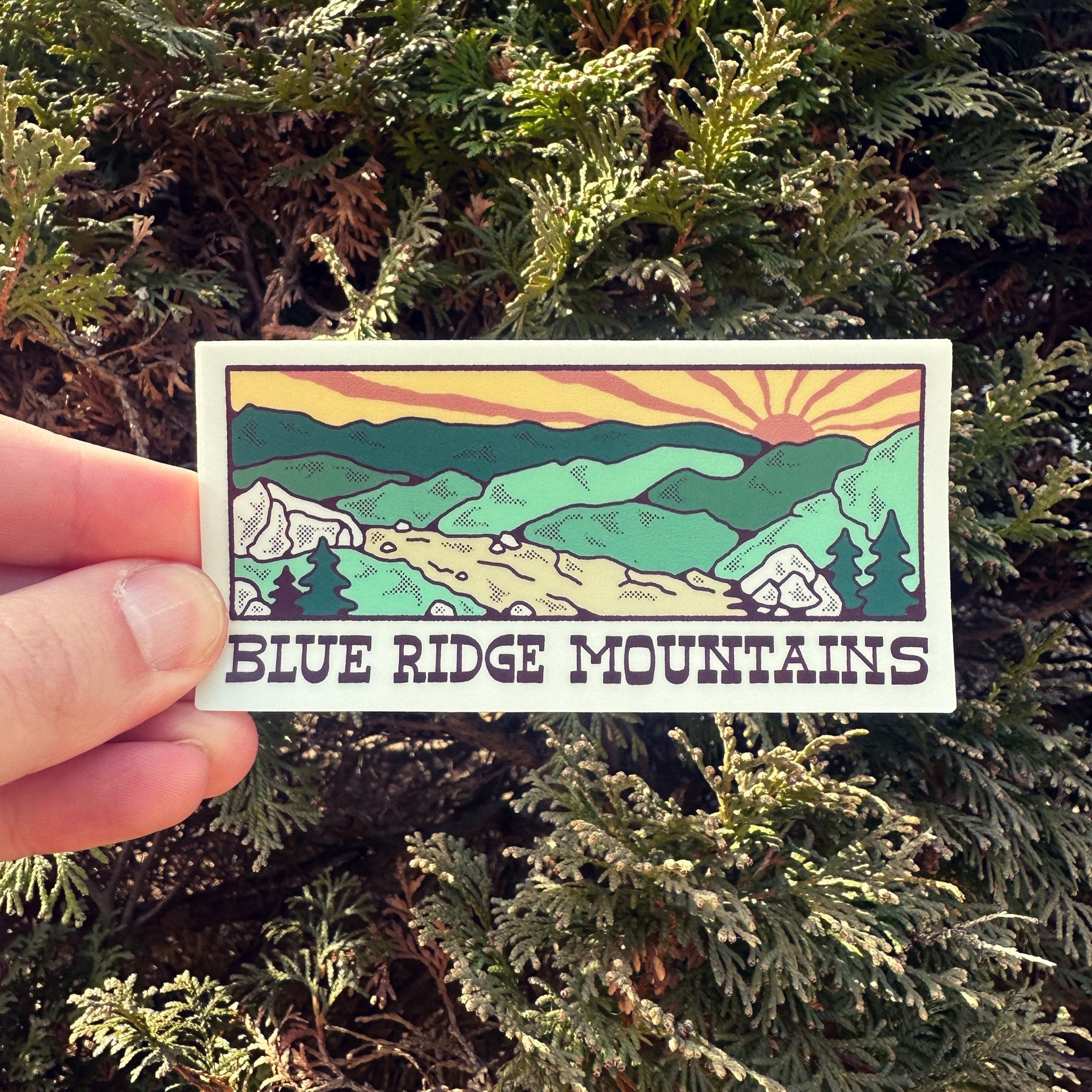 A Blue Ridge Trail - menottees