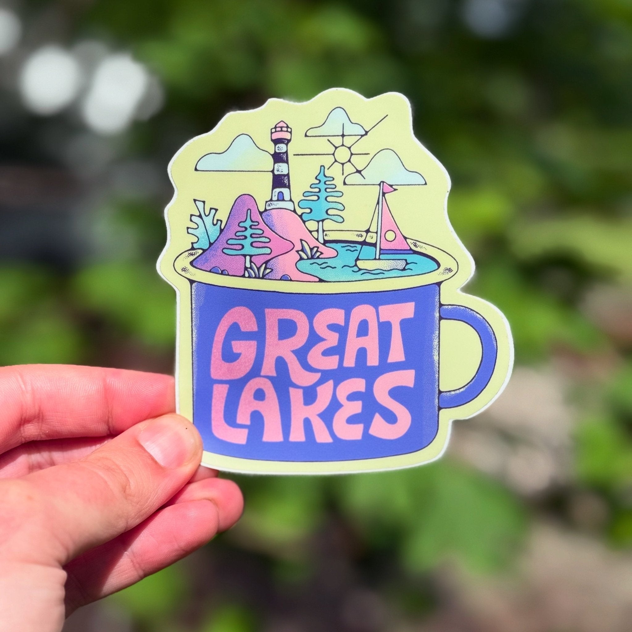 A Great Lakes Mug Purple - Menottees