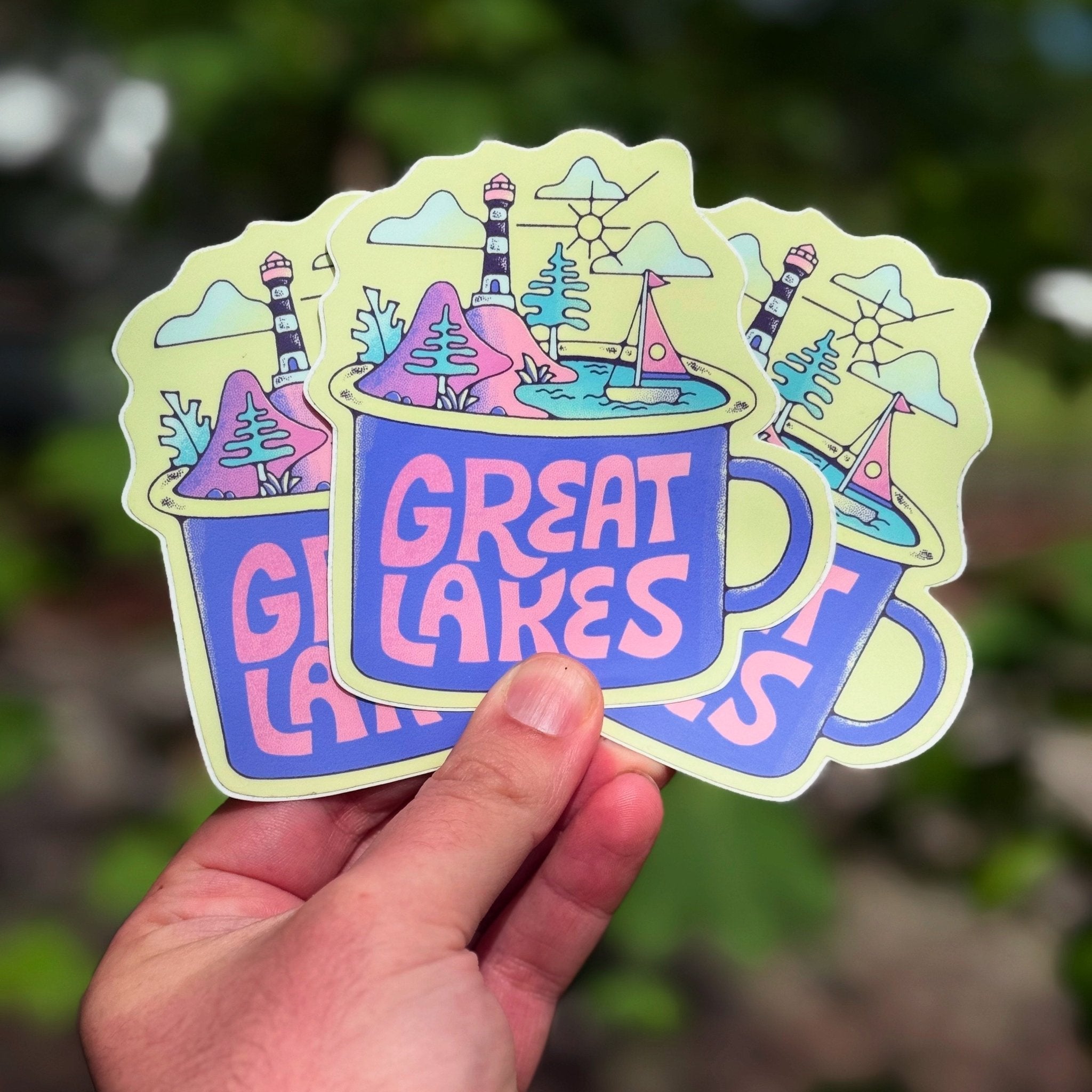 A Great Lakes Mug Purple - Menottees