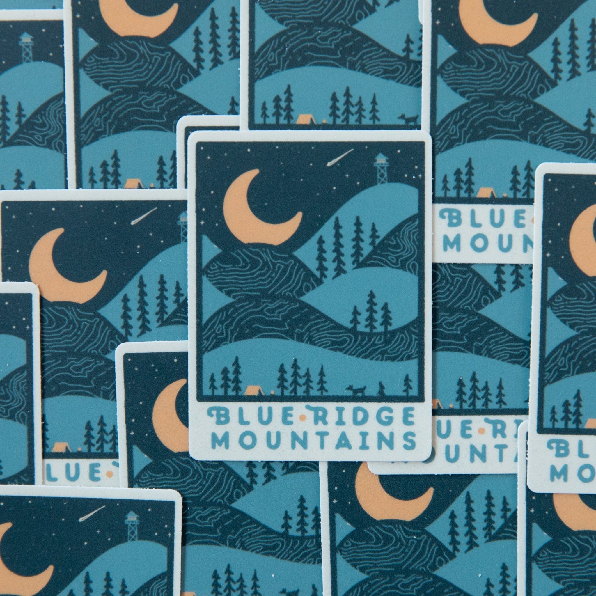 Day & Night Ridge Sticker Pack - menottees