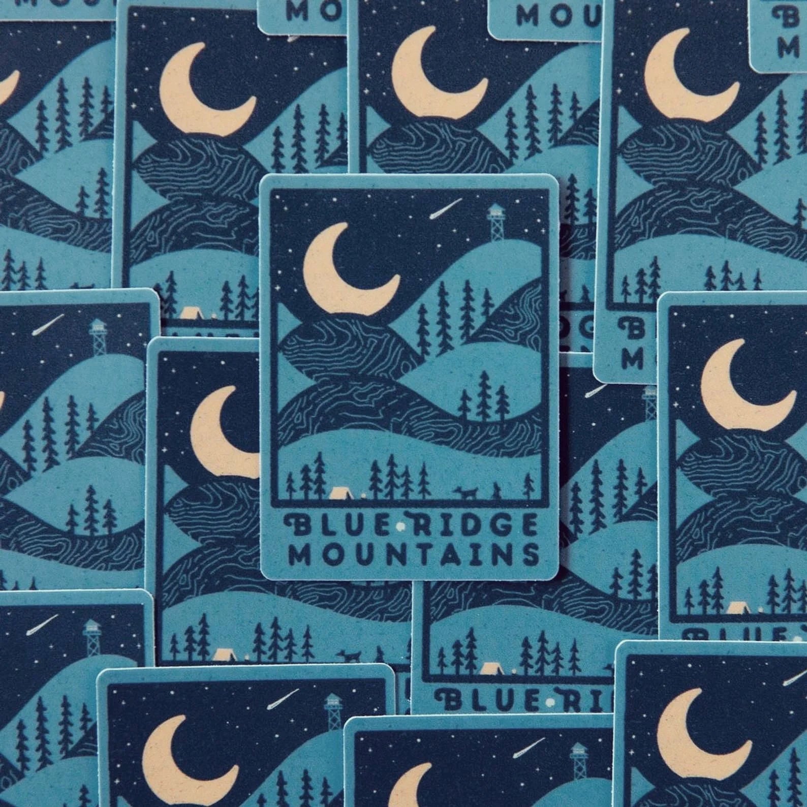 Day & Night Ridge Sticker Pack - menottees