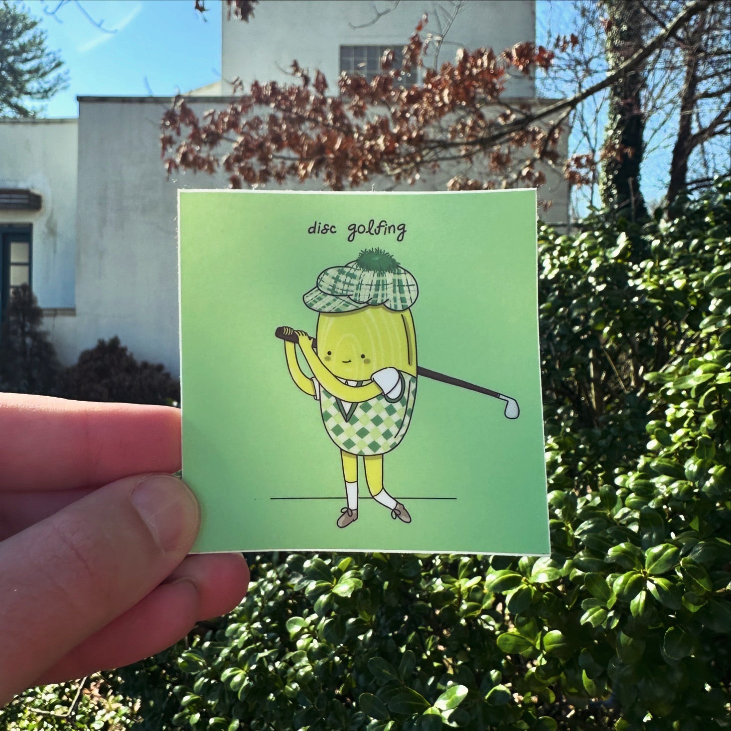 Disc Golfing - menottees