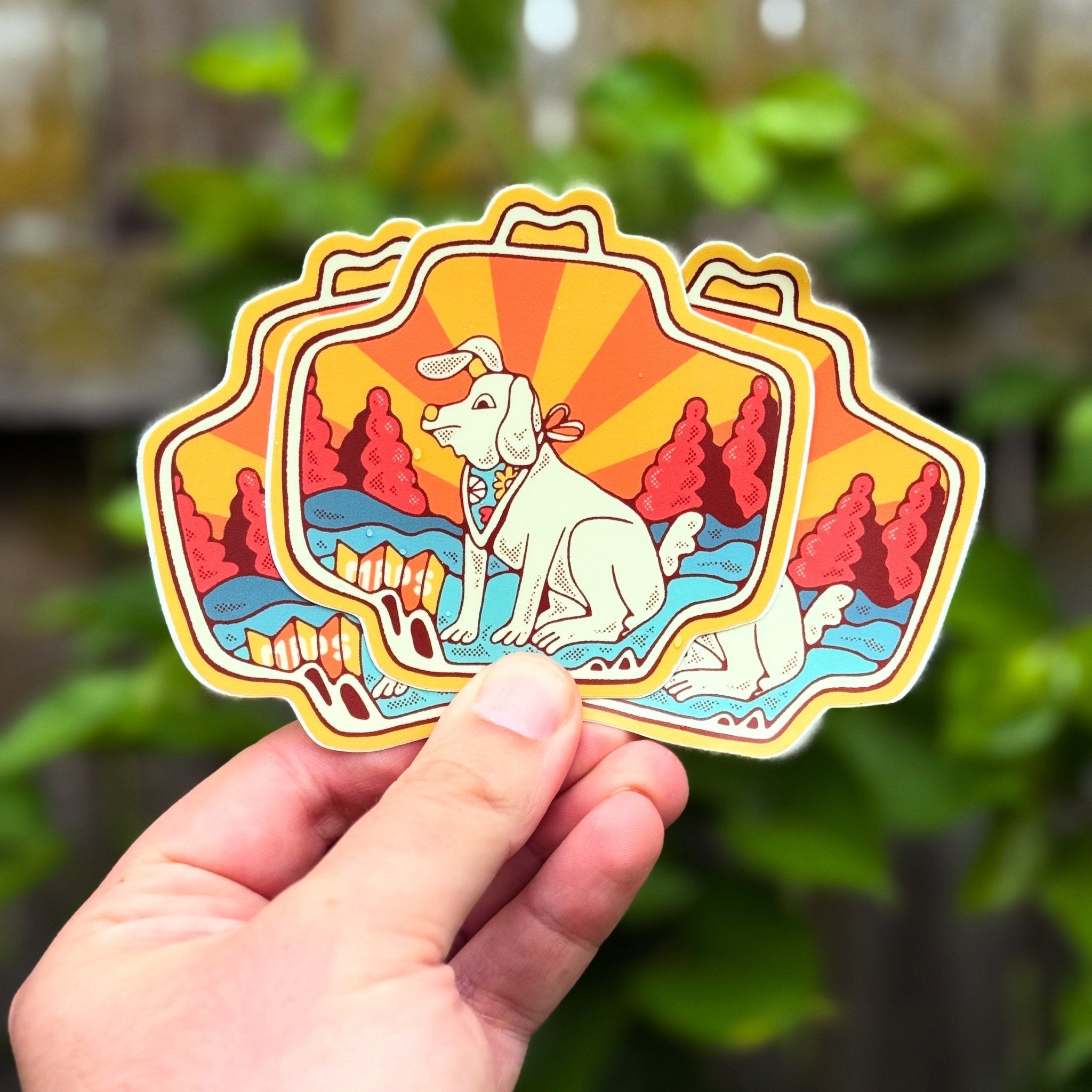 Dog Suitcase - menottees