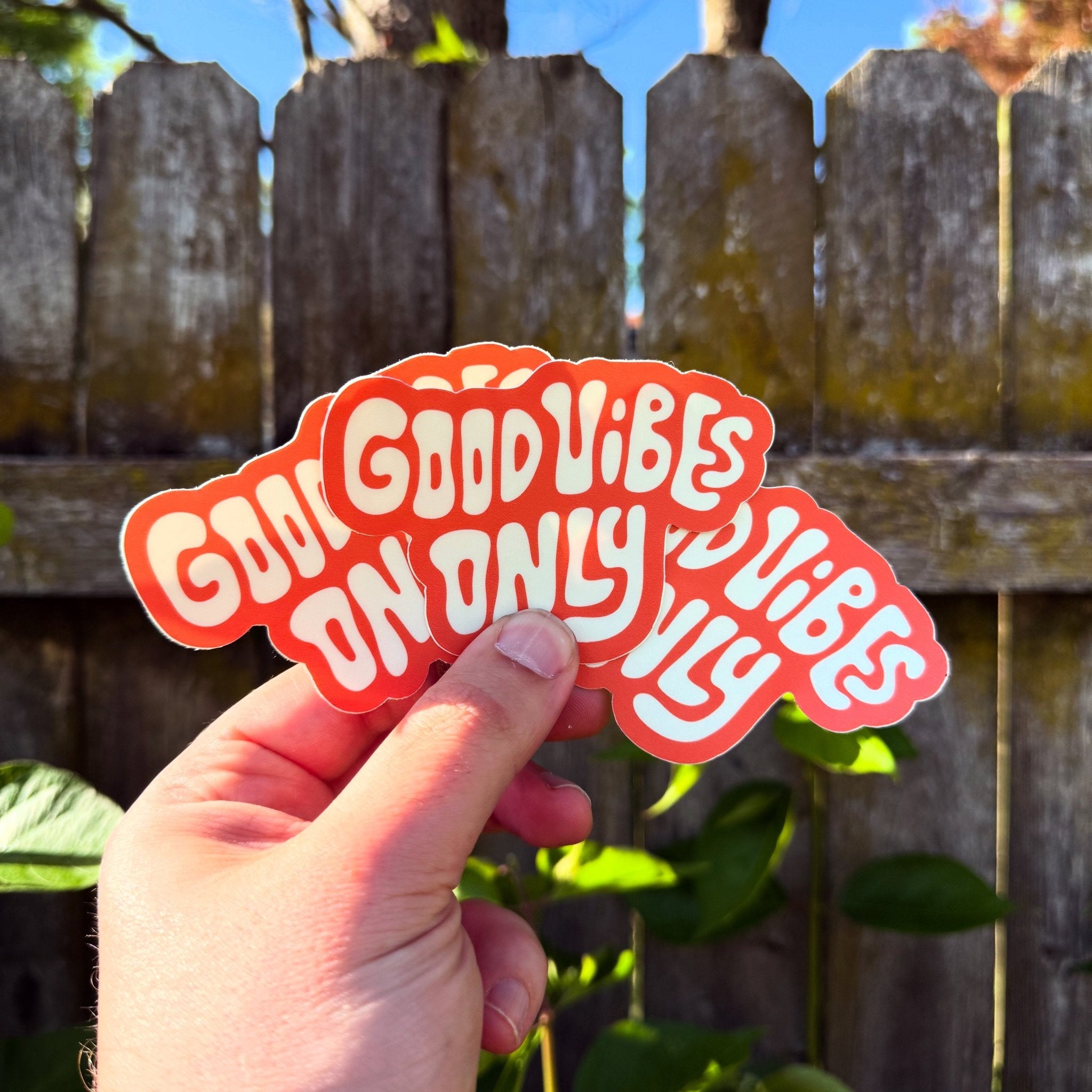 Good Vibes Only (Orange) - menottees