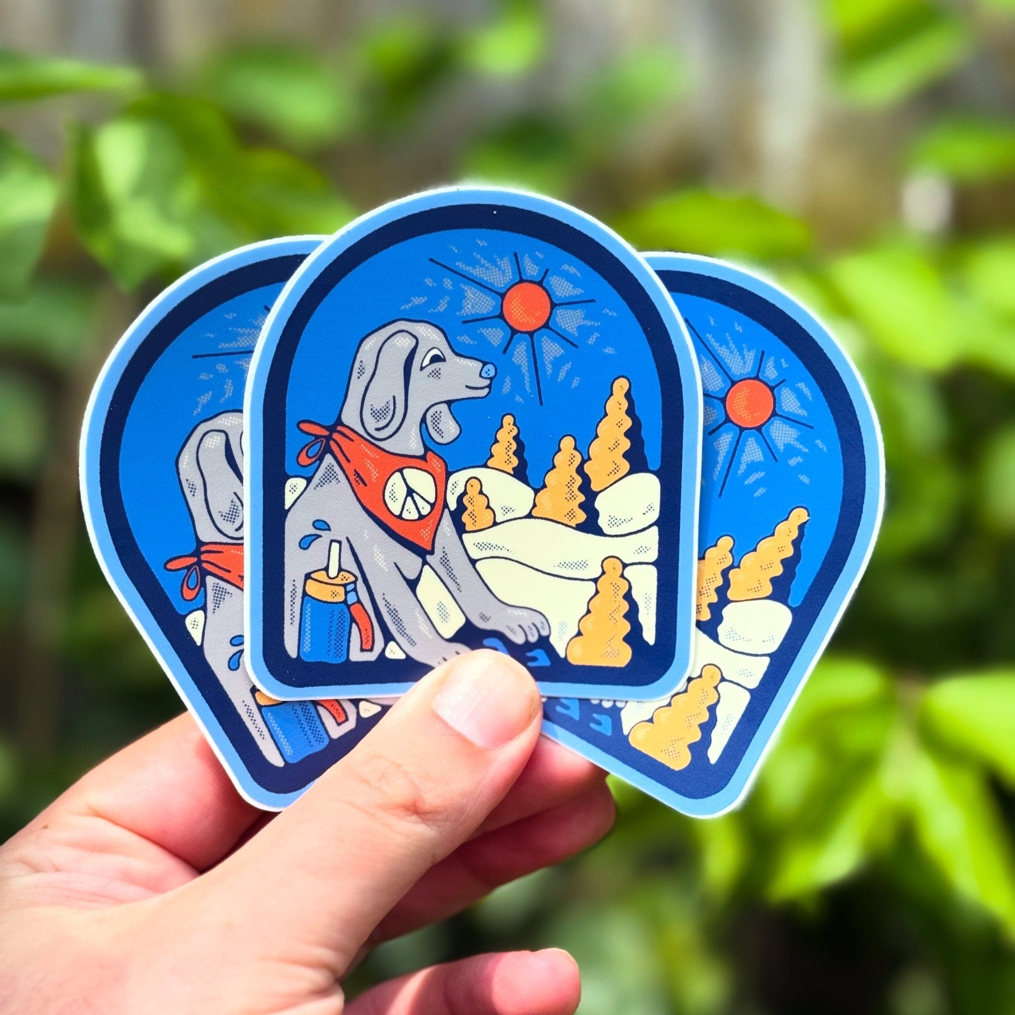 Hiking Bandana Dog - Menottees