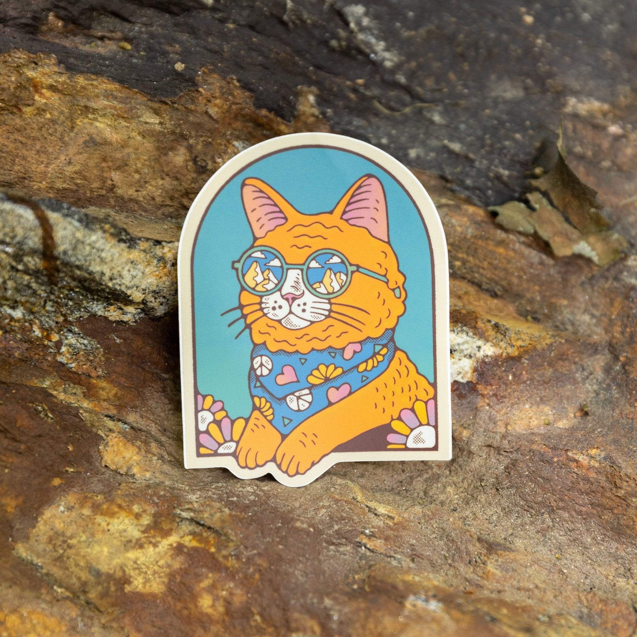 MEOW LIFE (Flower Power Cat) - menottees