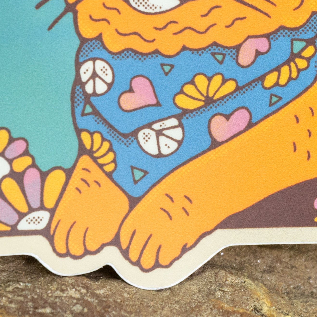 MEOW LIFE (Flower Power Cat) - menottees