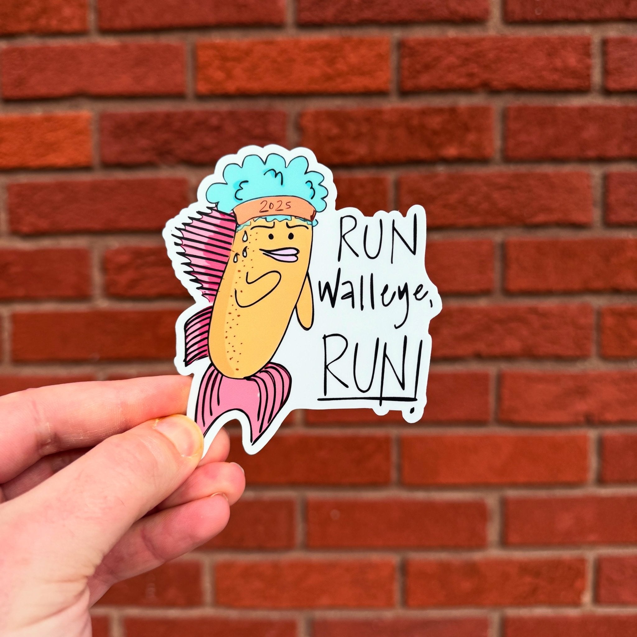 Run Walleye, Run! (Retro) - menottees
