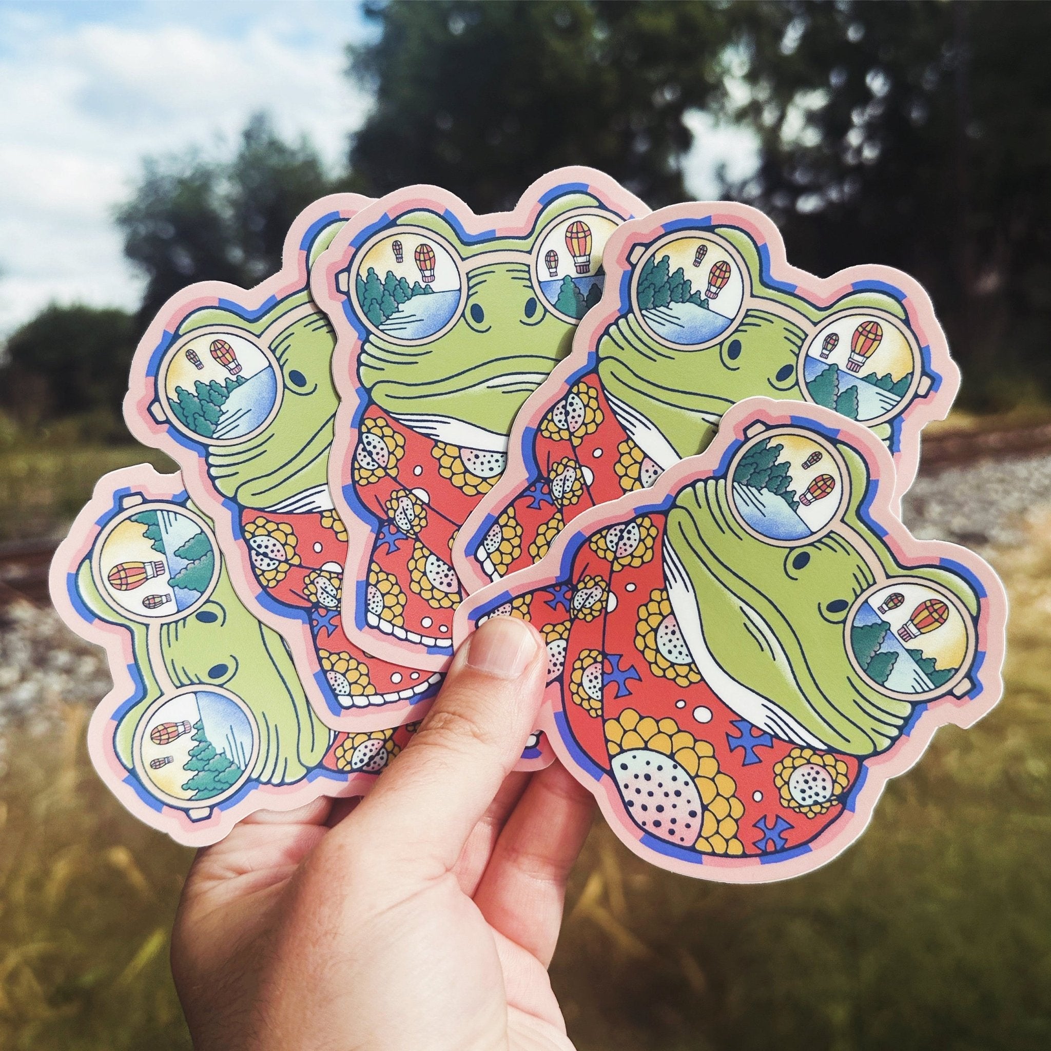 Sunglasses Frog (The Balloon Life) - menottees