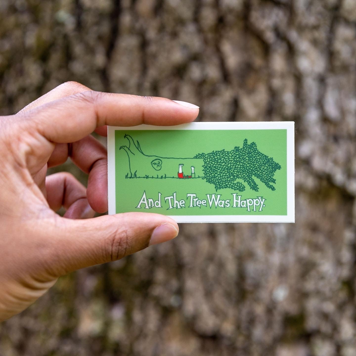 And The Tree Was Happy - menottees