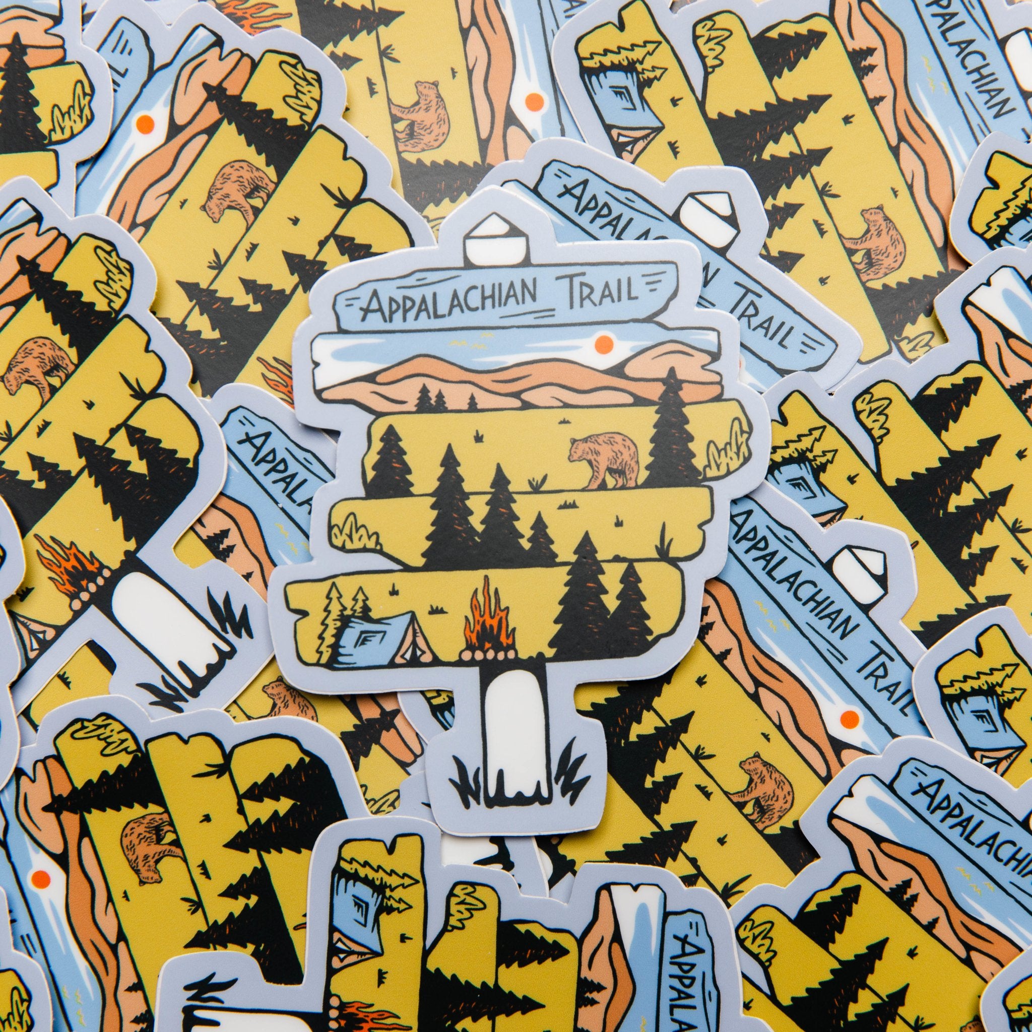 Appalachian Trail Sign - menottees