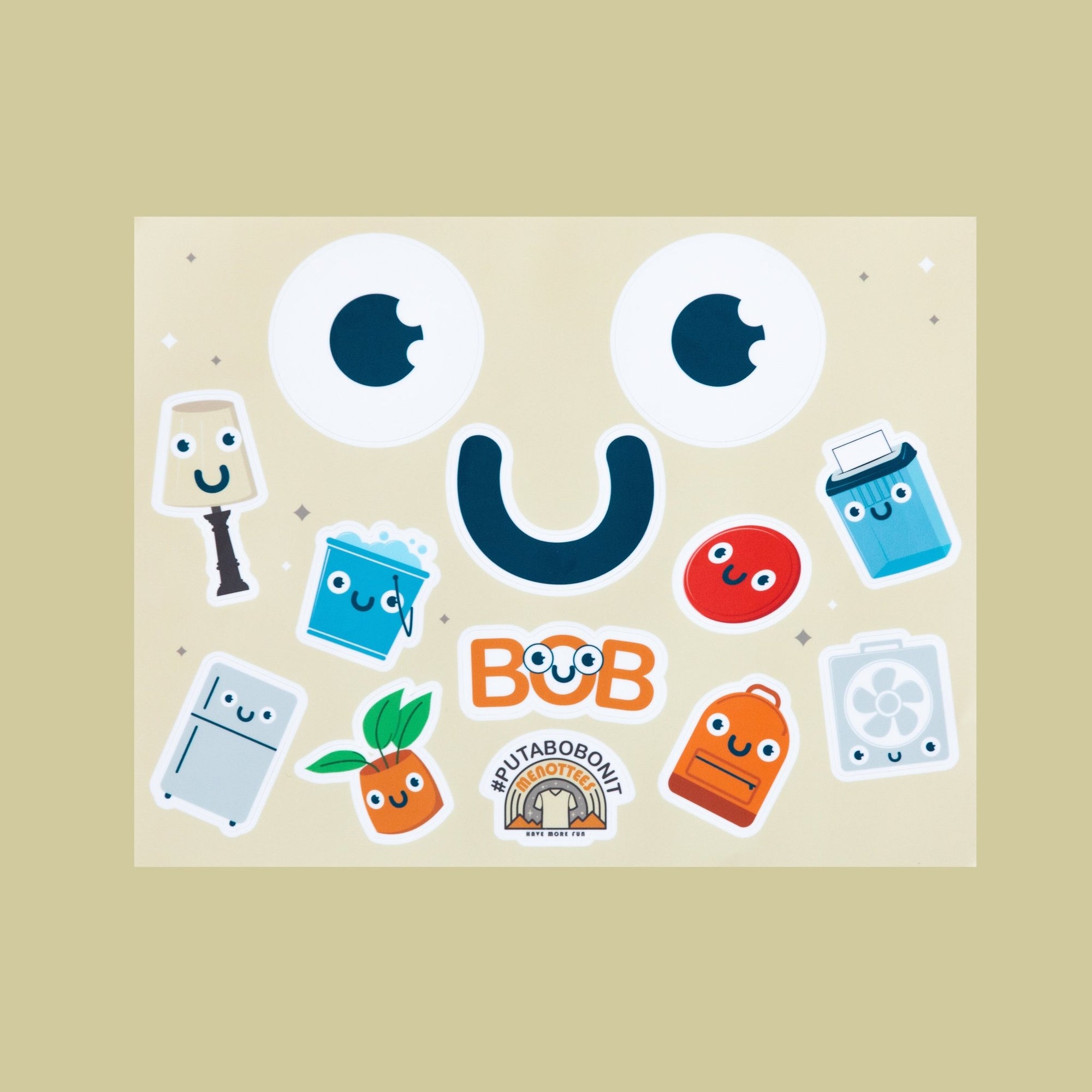 Bob Sticker Sheet - menottees