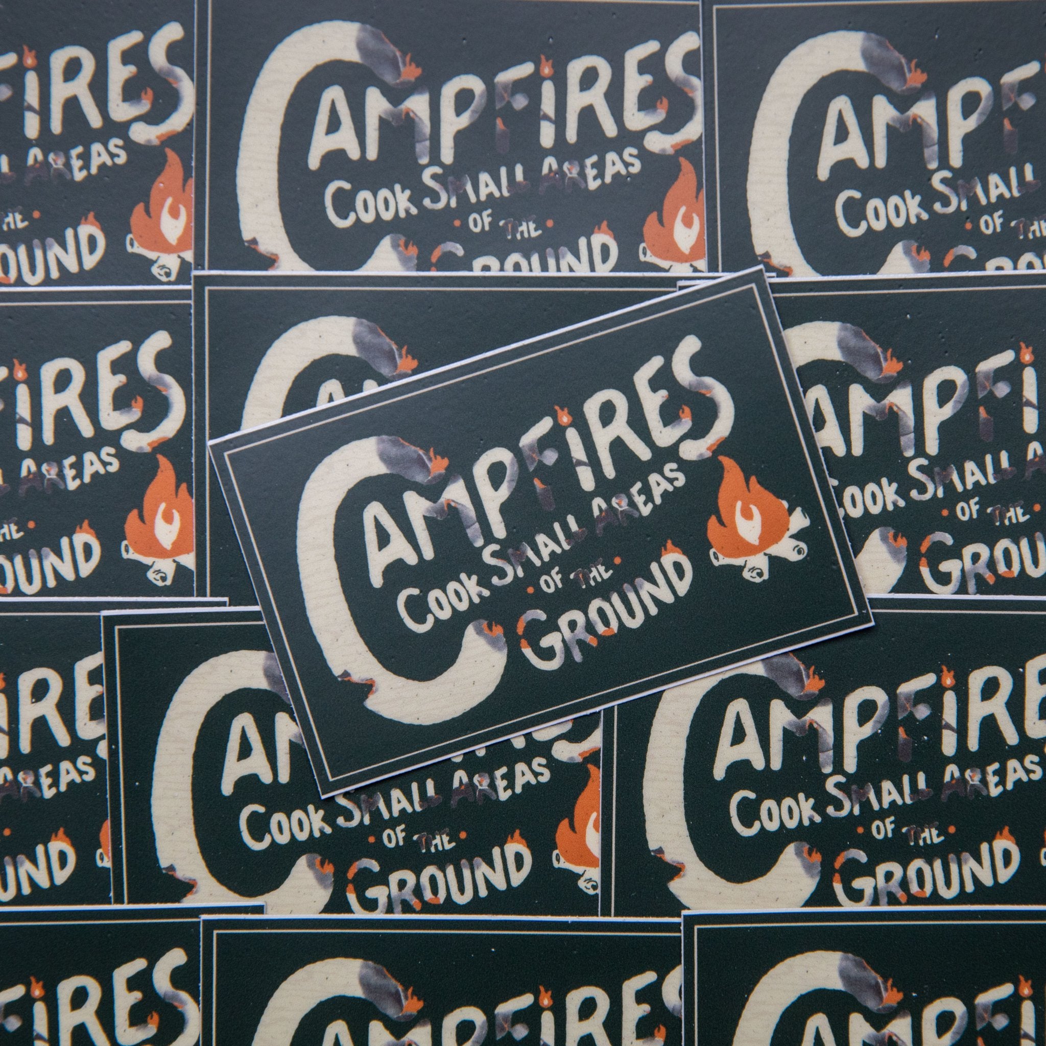 Campfires Cook Small Areas of the Ground - menottees