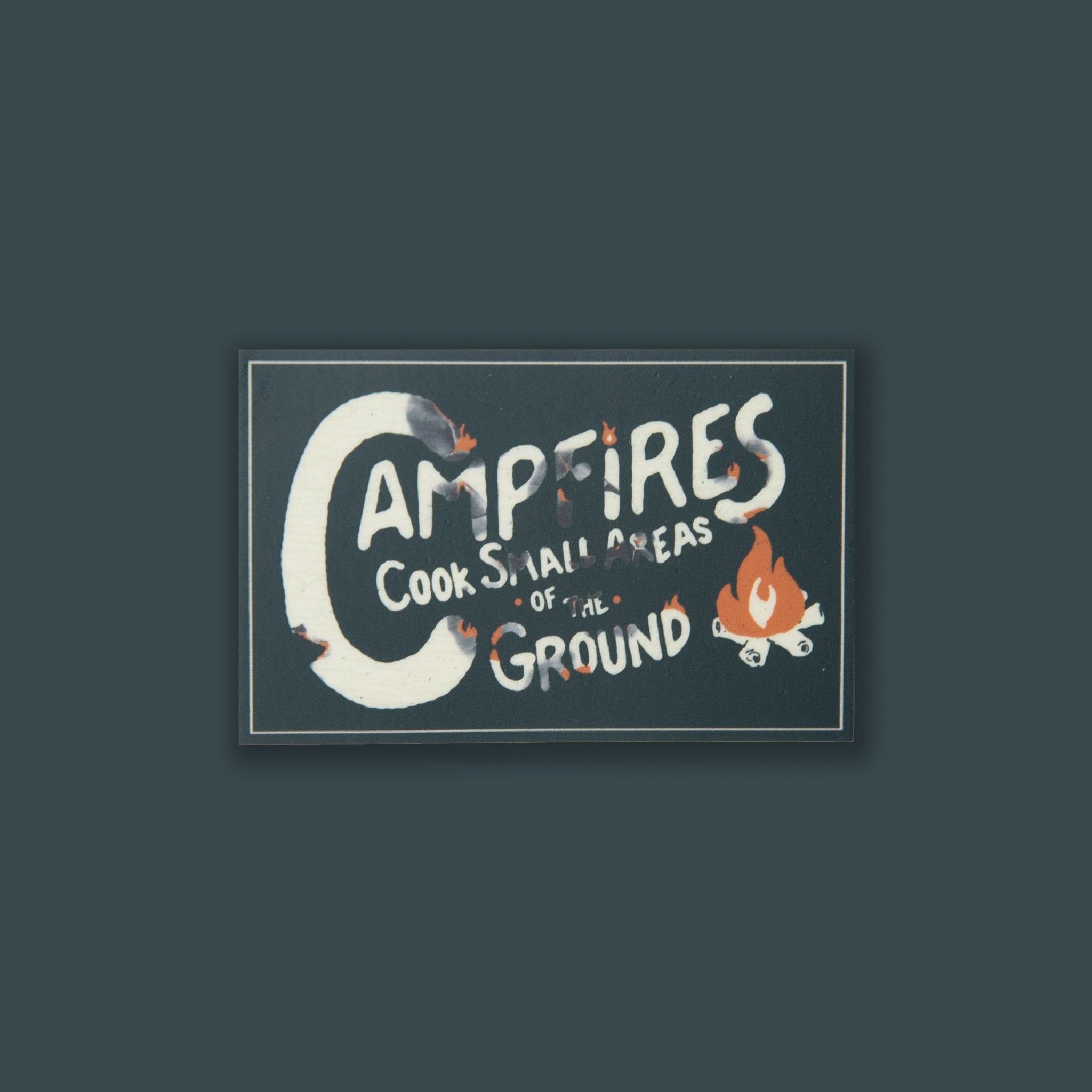 Campfires Cook Small Areas of the Ground - menottees