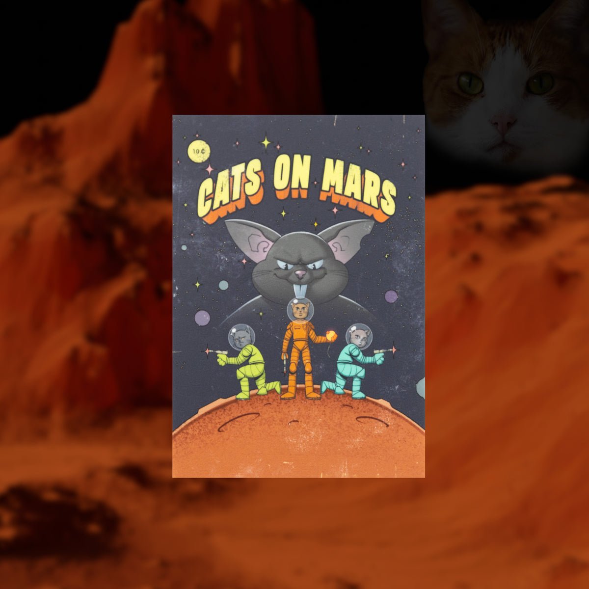 Cats on Mars - menottees