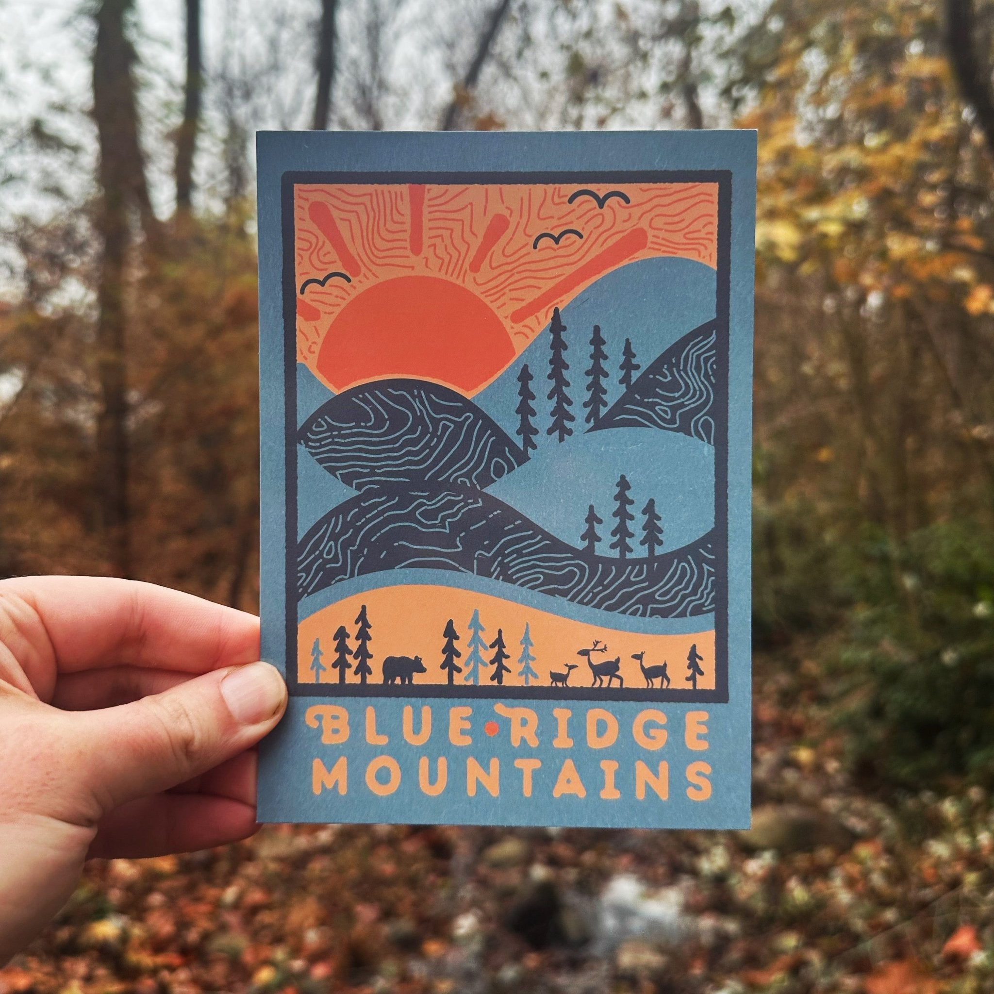 Day Ridge Postcard - menottees