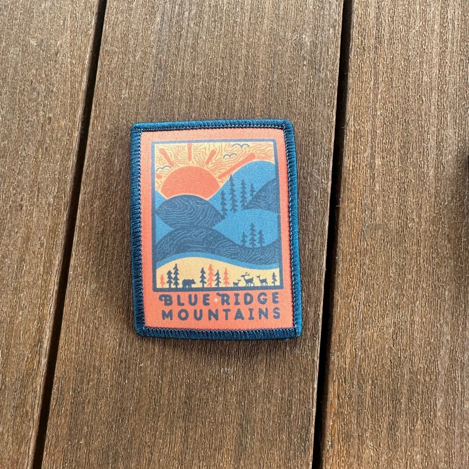 Day Ridge (The Sun Shines) | Iron-On Patch - menottees