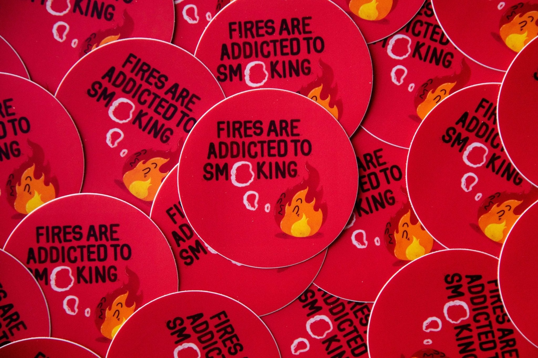 Fires are Addicted to Smoking - menottees