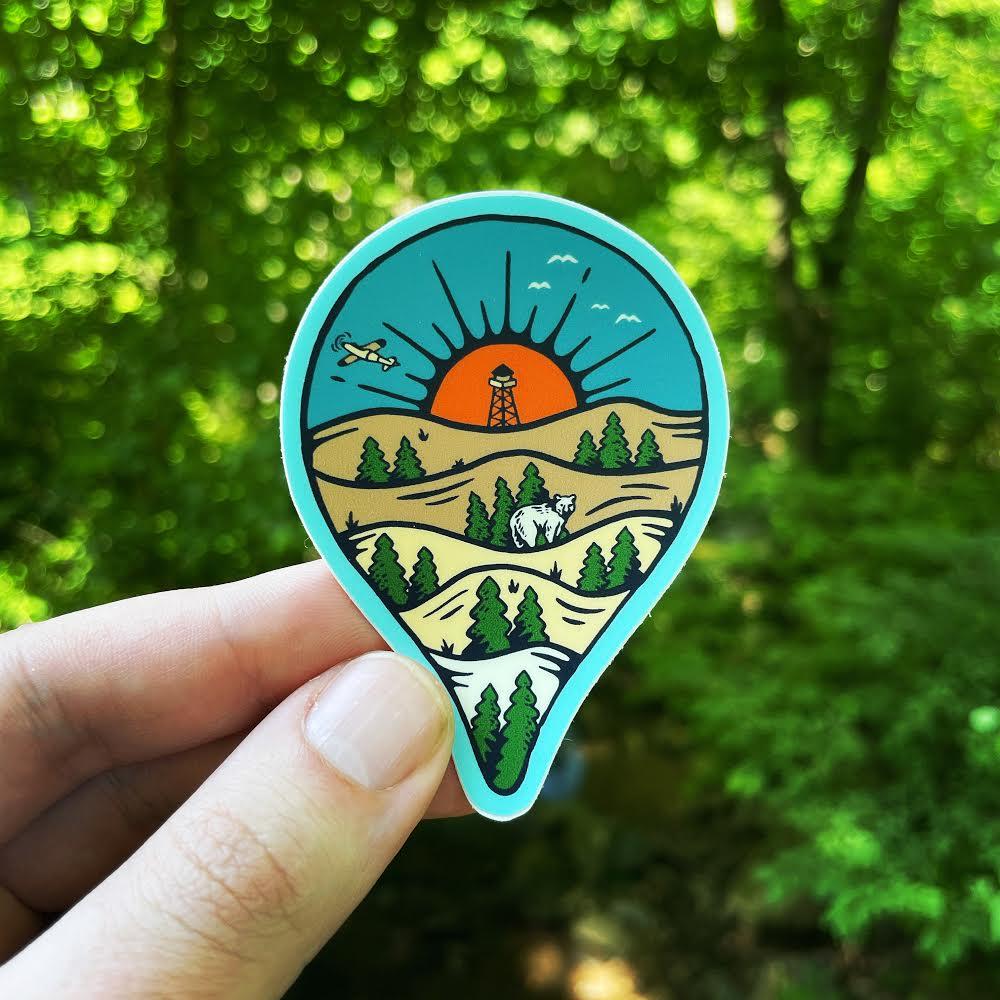 Location Symbol (Blue Ridge) - menottees