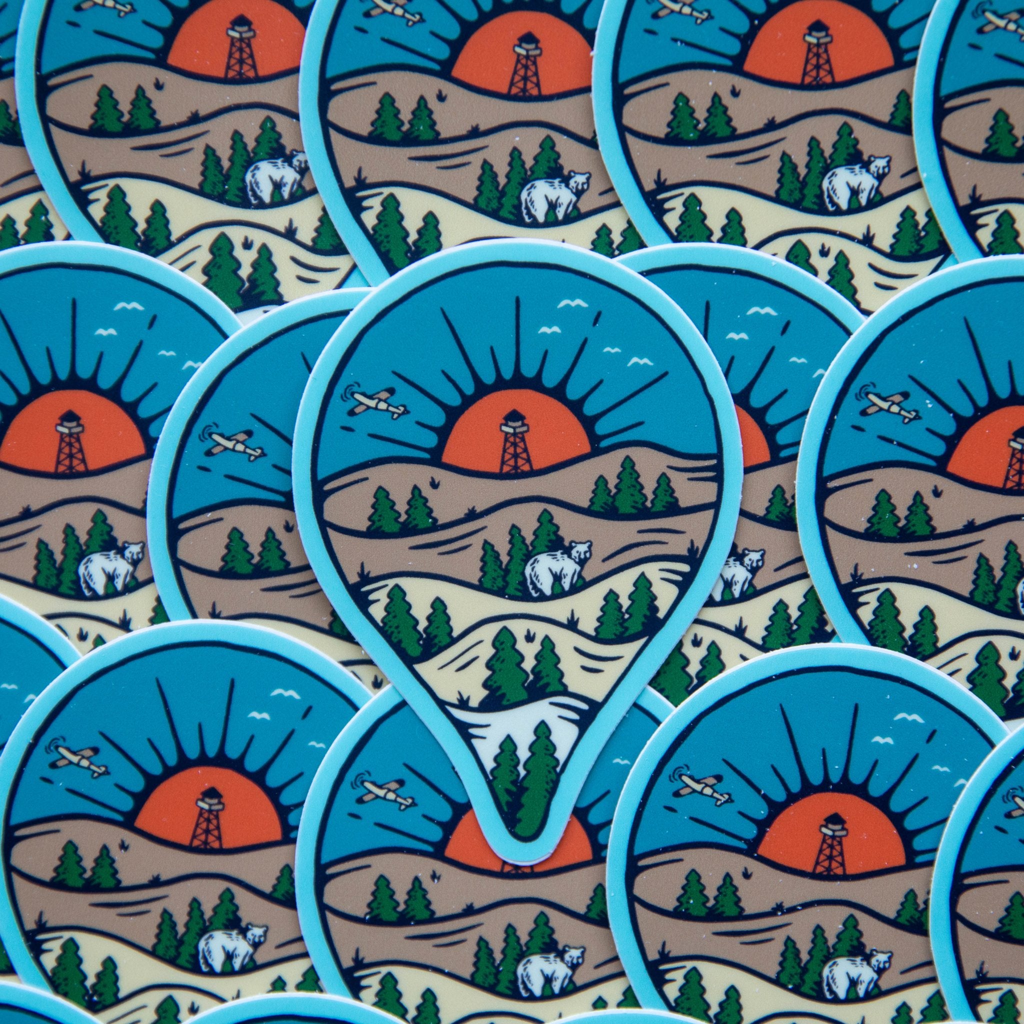 Location Symbol (Blue Ridge) - menottees