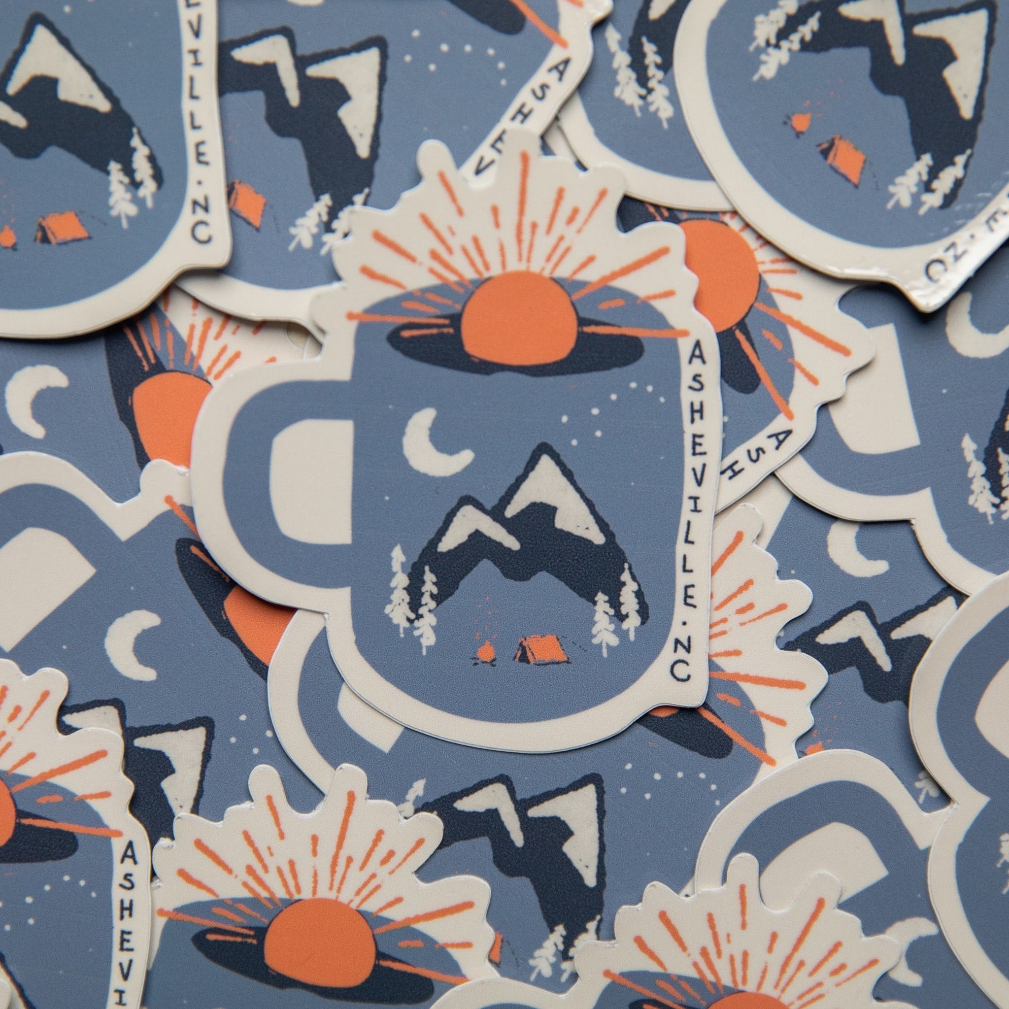 Mountain Morning Wake Up (Asheville) - menottees