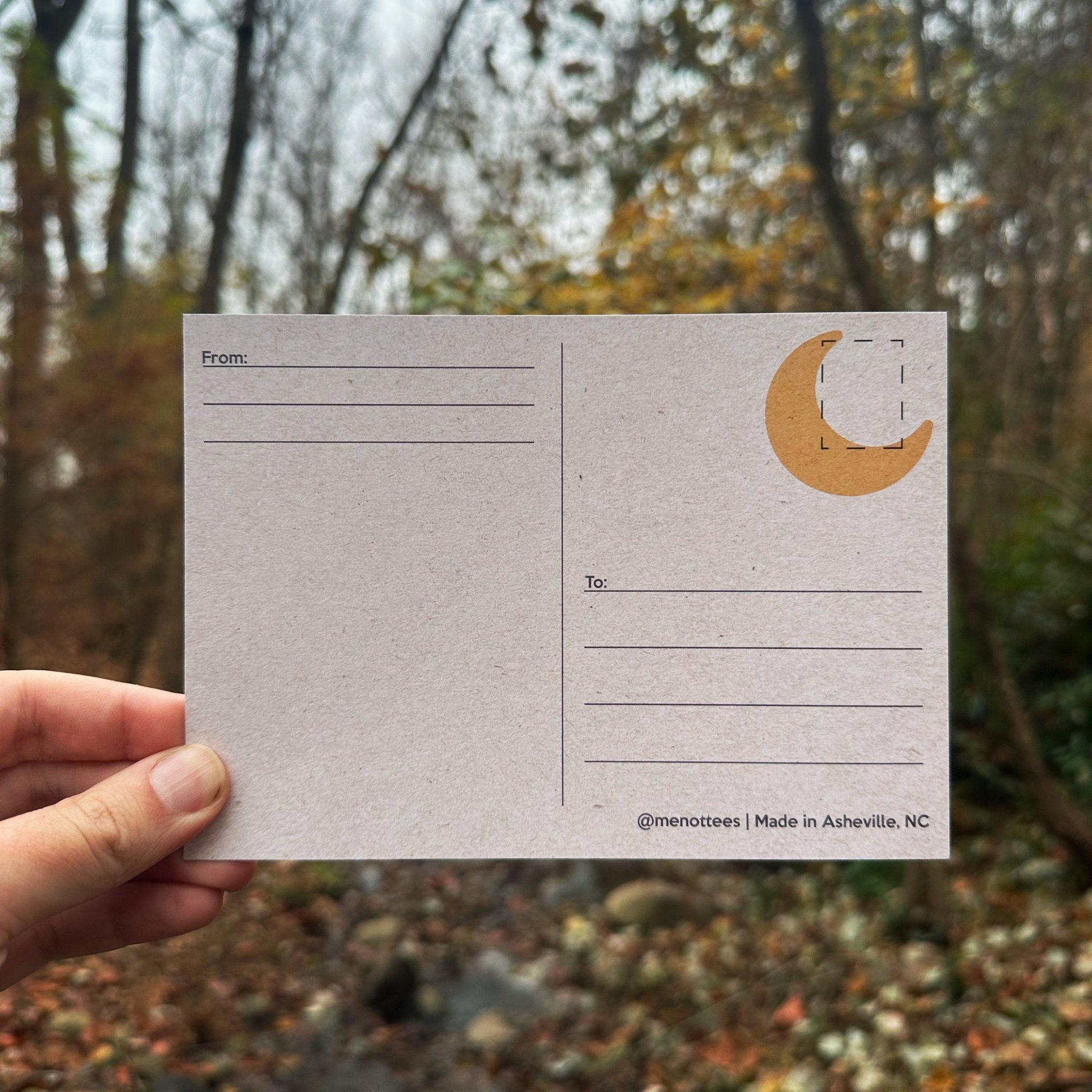 Night Ridge Postcard - menottees