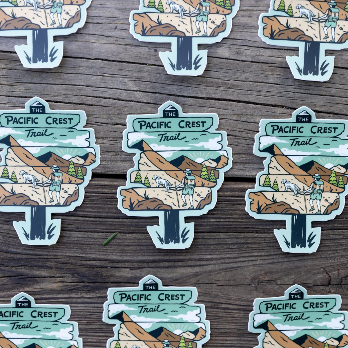 Pacific Crest Trail Sign - menottees