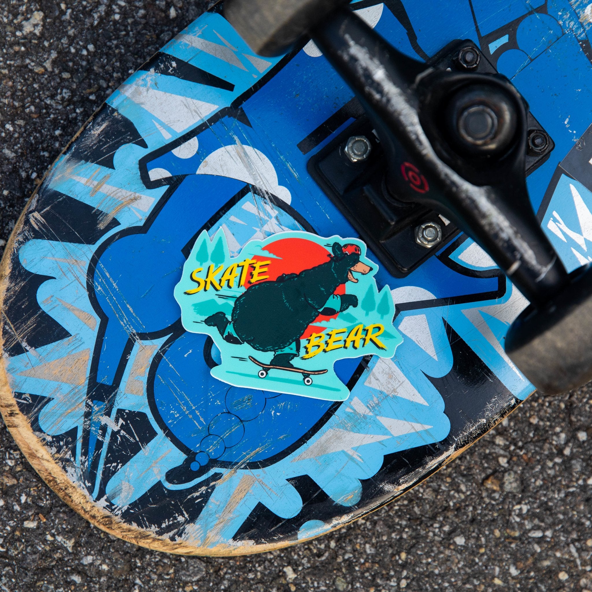 Skate Bear - menottees