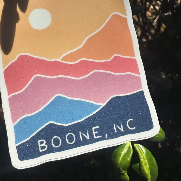 Range of Color | Boone Sticker