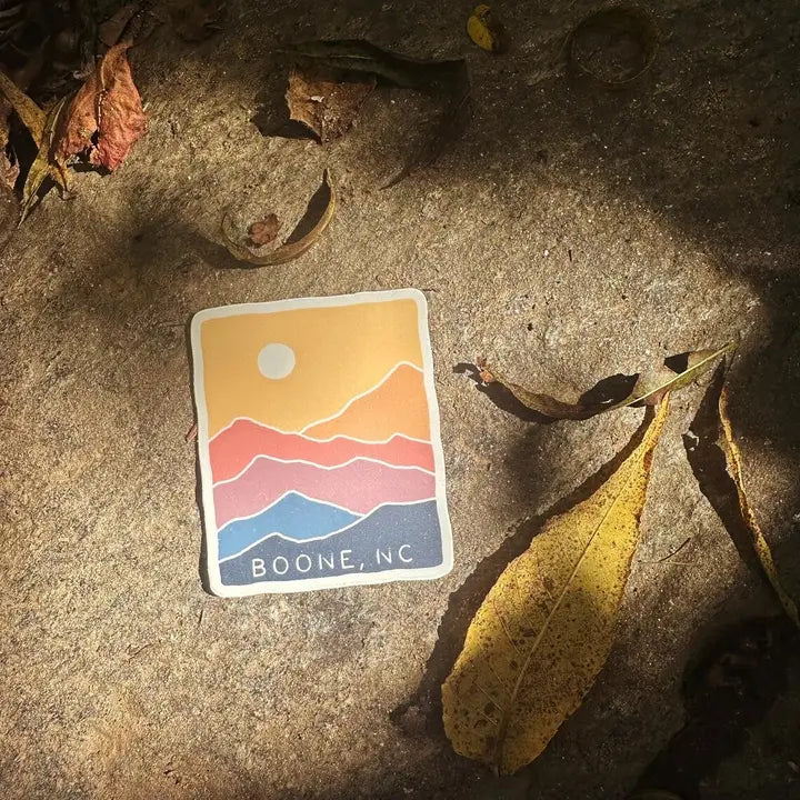 Range of Color | Boone Sticker