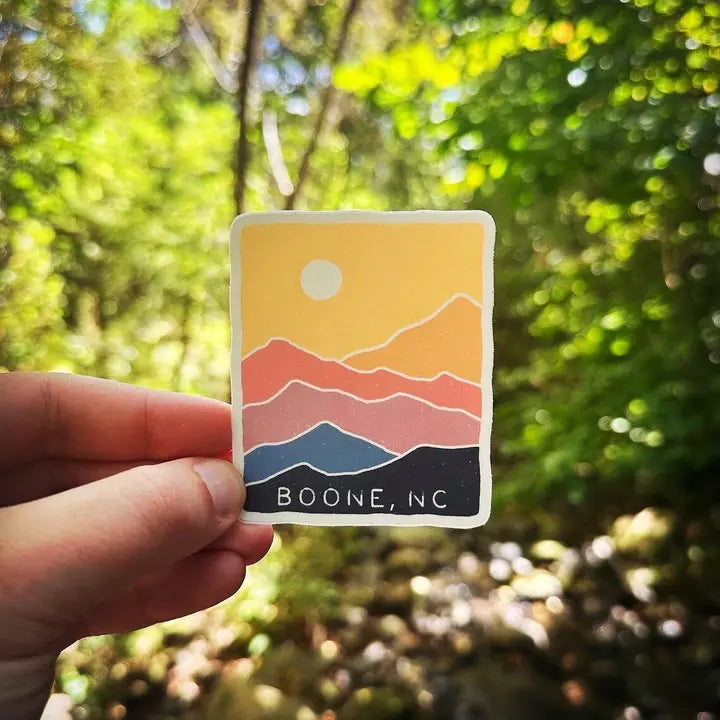 Range of Color | Boone Sticker
