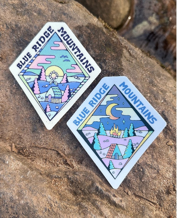 A Blue Ridge Diamond (Large Duo)