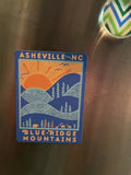 Day Ridge Asheville (Royal Blue Magnet)