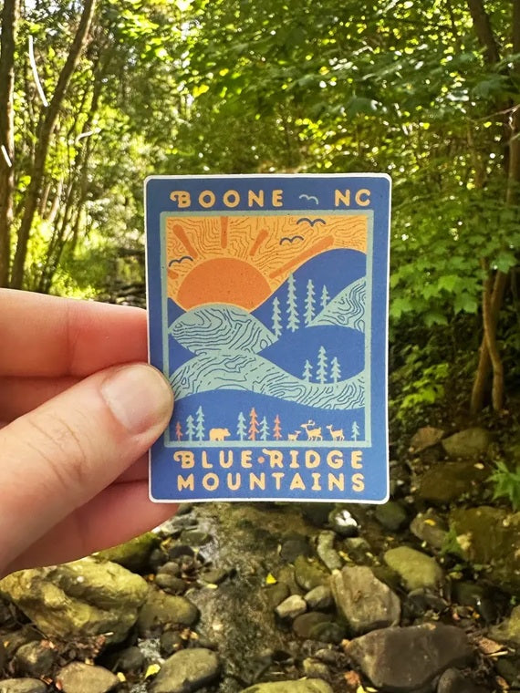 Day Ridge (Royal Blue Boone Sticker)