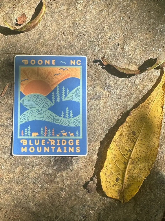 Day Ridge (Royal Blue Boone Sticker)