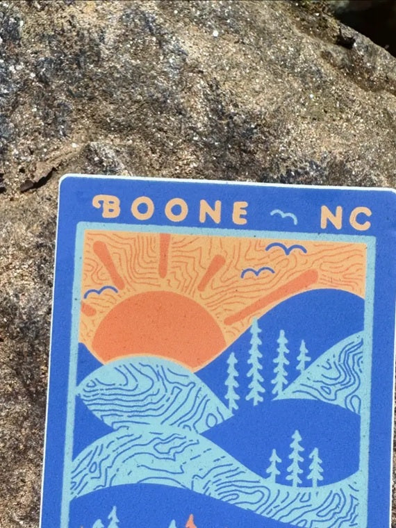 Day Ridge (Royal Blue Boone Sticker)