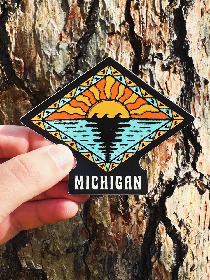 Michigan Waves (Sticker)