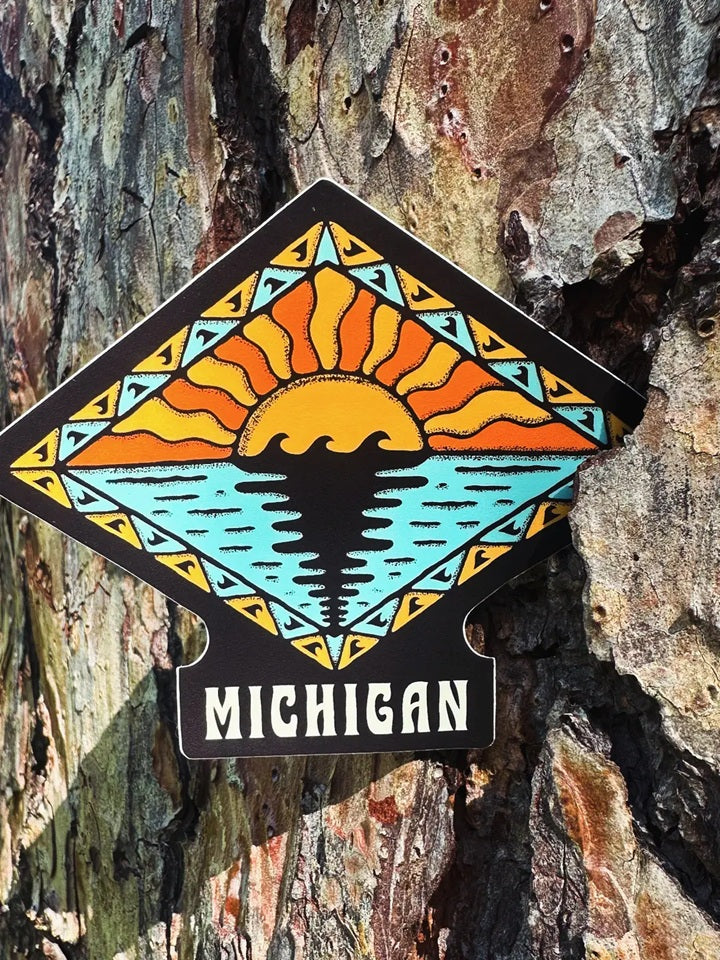 Michigan Waves (Sticker)
