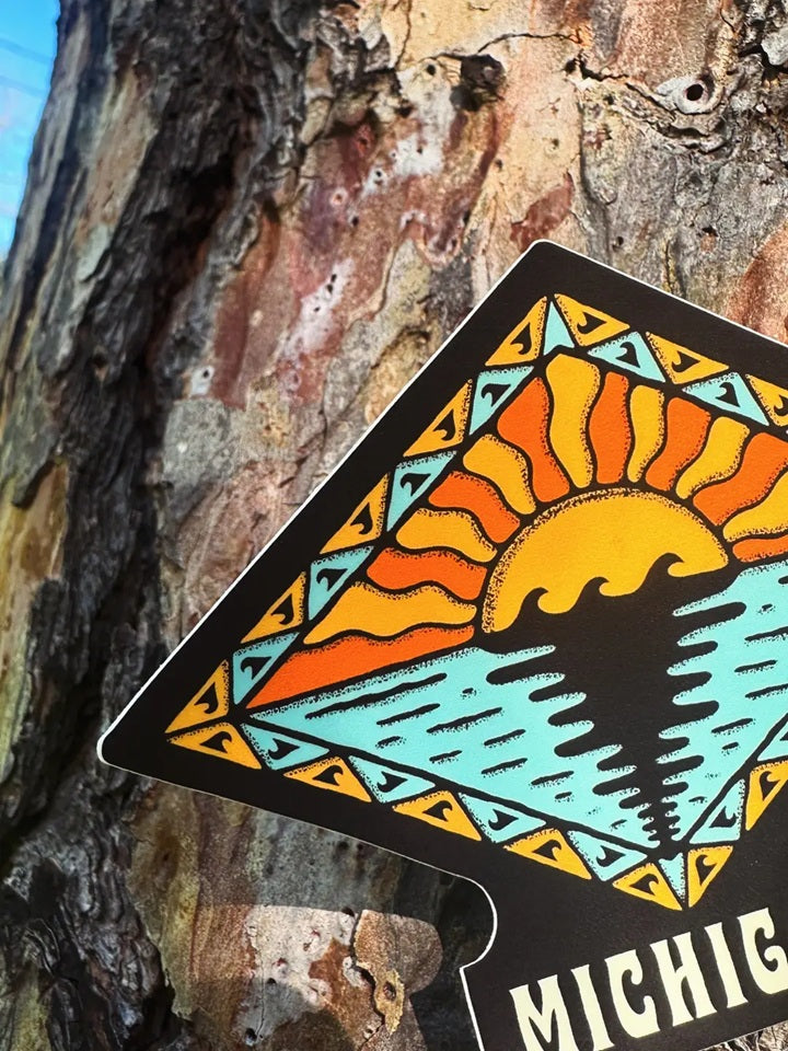 Michigan Waves (Sticker)