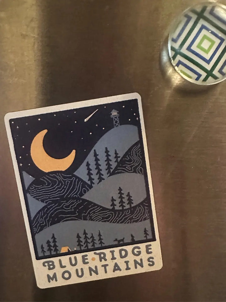Night Ridge (Oatmeal Magnet)