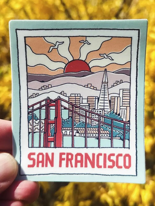 A San Francisco Picture (Light Blue)