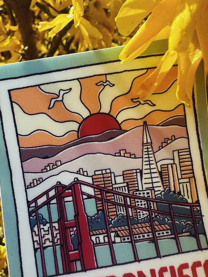 A San Francisco Picture (Light Blue)