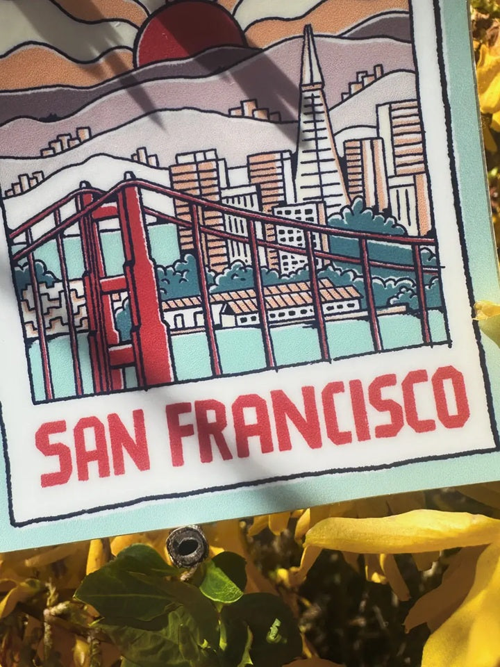 A San Francisco Picture (Light Blue)