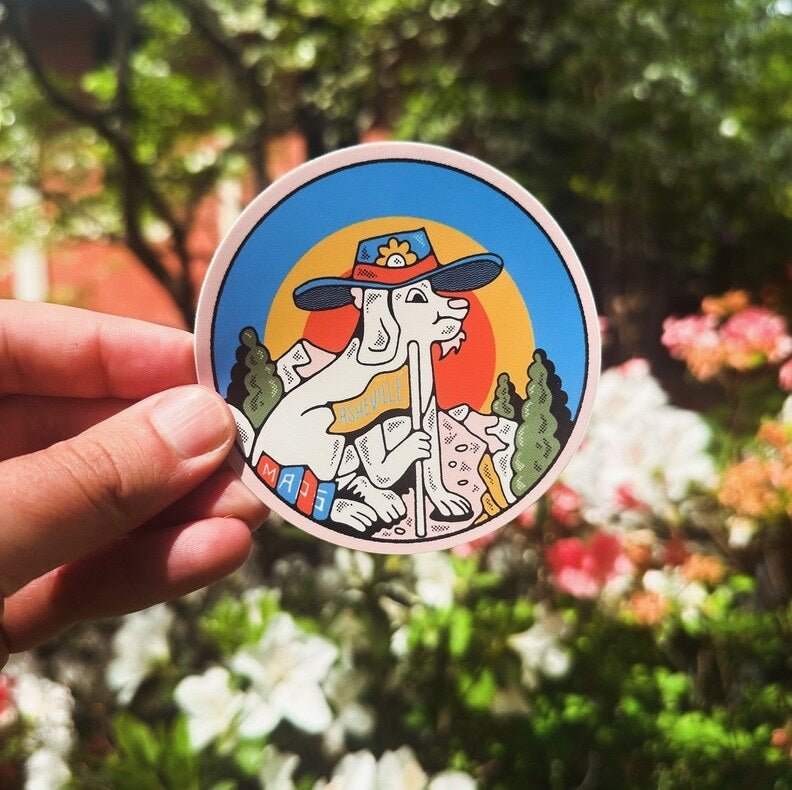 Sunflower Hat Dog (Asheville)