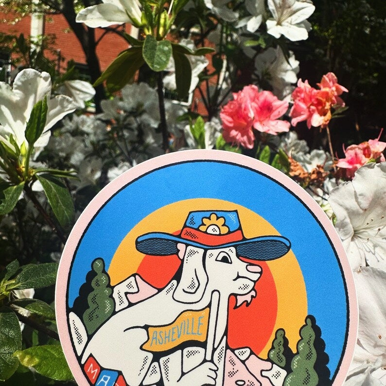 Sunflower Hat Dog (Asheville)