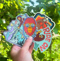 Bigfoot Stickers (5 Pack) - Menottees