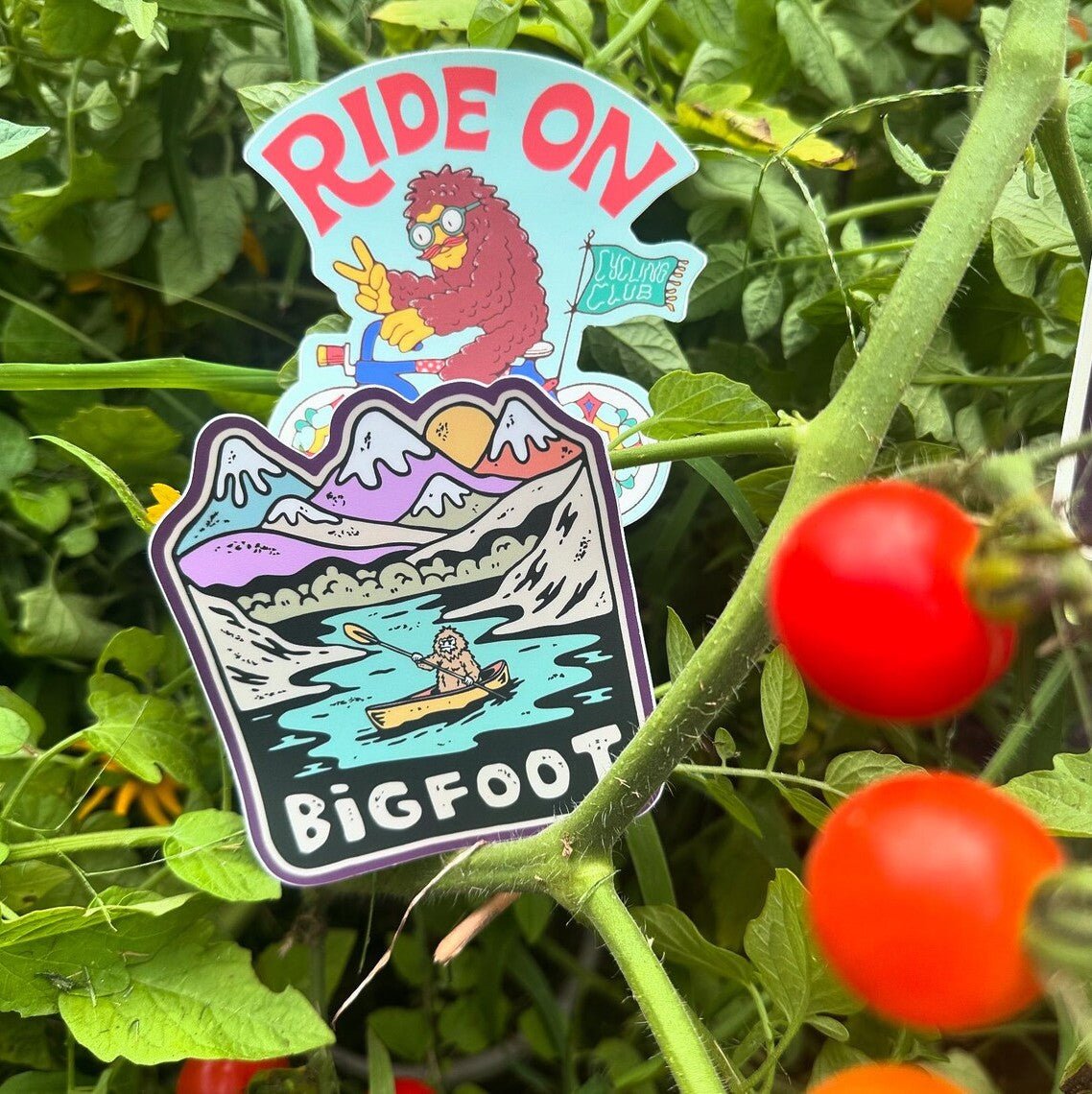 Bigfoot Stickers (5 Pack) - Menottees