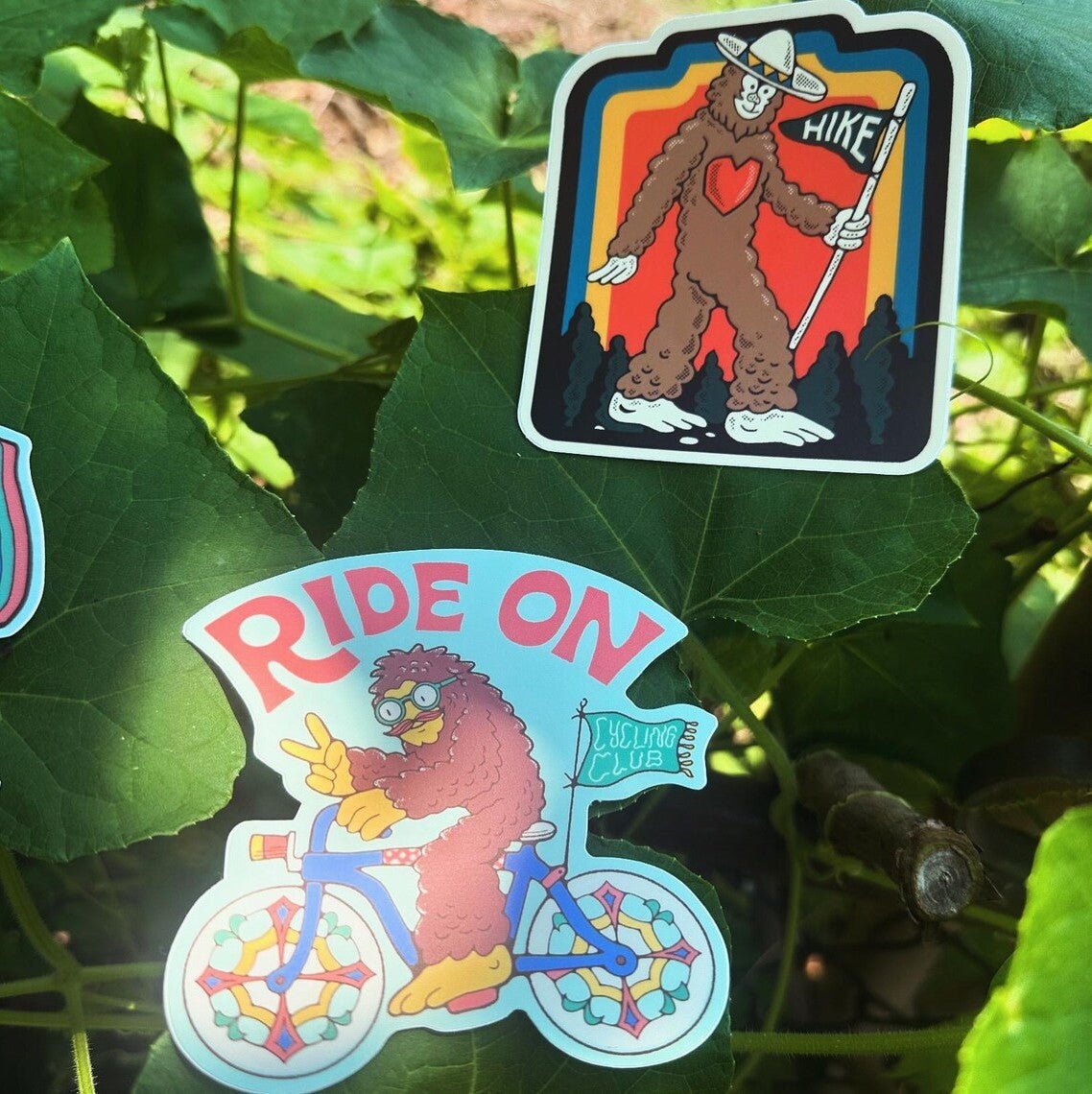 Bigfoot Stickers (5 Pack) - Menottees